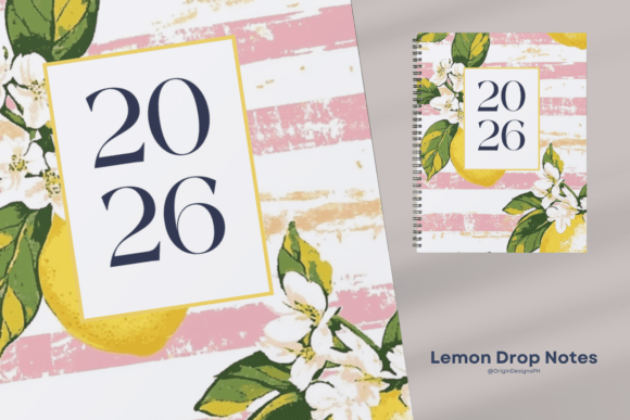 2026 Planner - Lemon Drop: Your Blueprint for a Clutter-Free Year