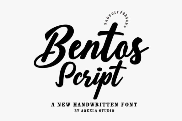 Bentos Script: A Bold Handwritten Font for Modern Creators