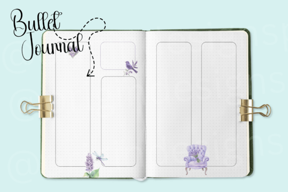 Bring the Lavender Field Home: A Bullet Journal Haven