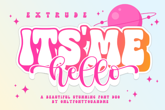 Its Me Hello: A Dynamic Font Duo for Modern Creatives