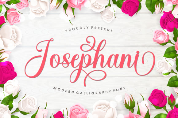 Josephani: A Sweet, Soft Hand-Lettered Script for Authentic Designs