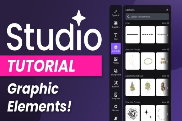 Mastering Graphic Elements in Studio: A Designer's Guide