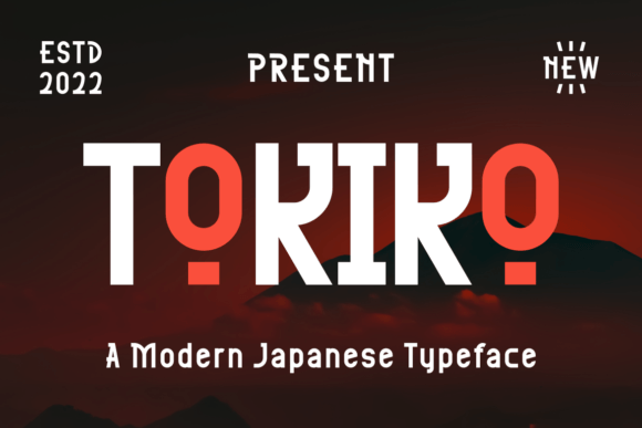 Tokiko: A Sans-Serif Font for Bold, Modern Branding